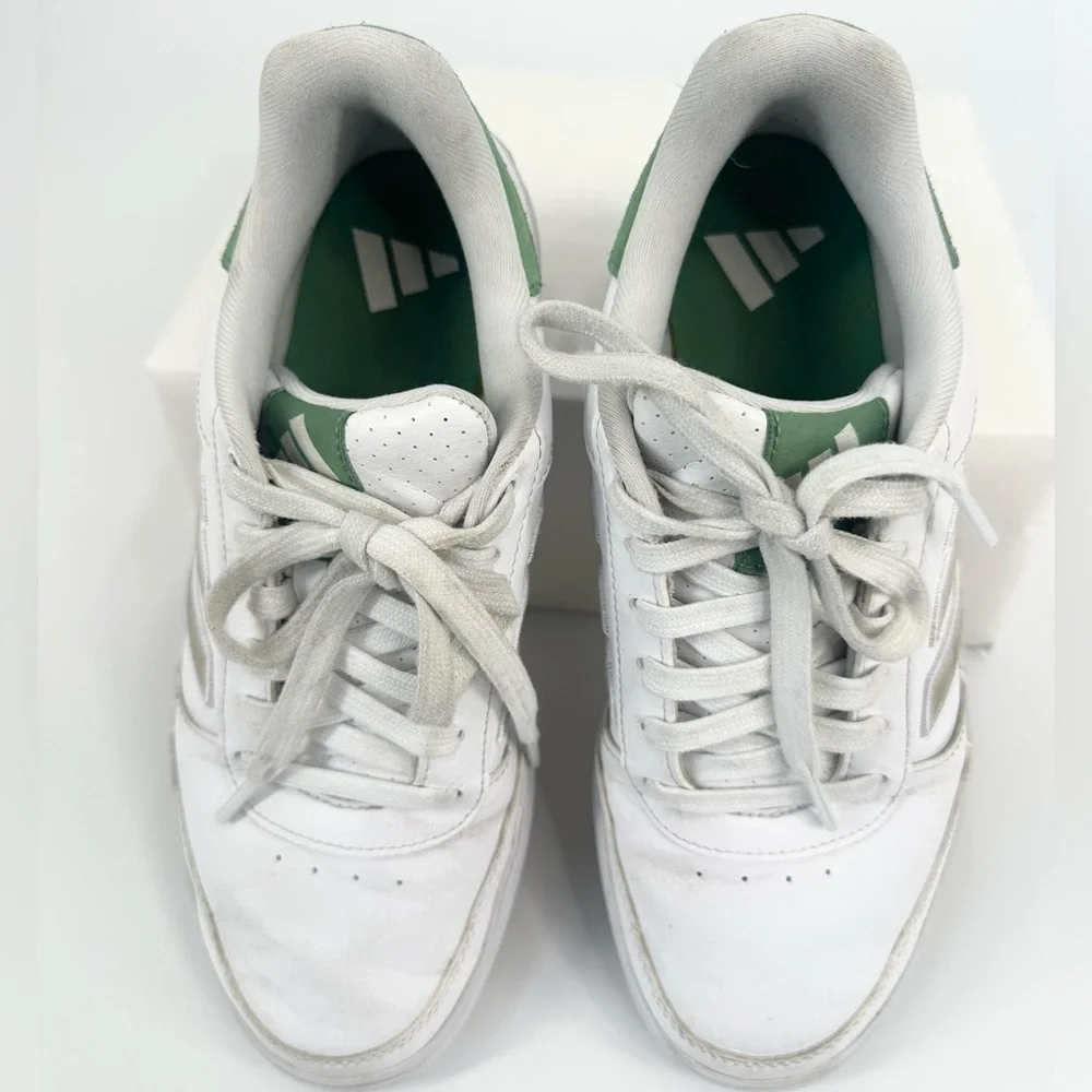 Adidas Retrocross 24 Spikeless Court-Inspired Golf Shoes‎ White/Green Size 7